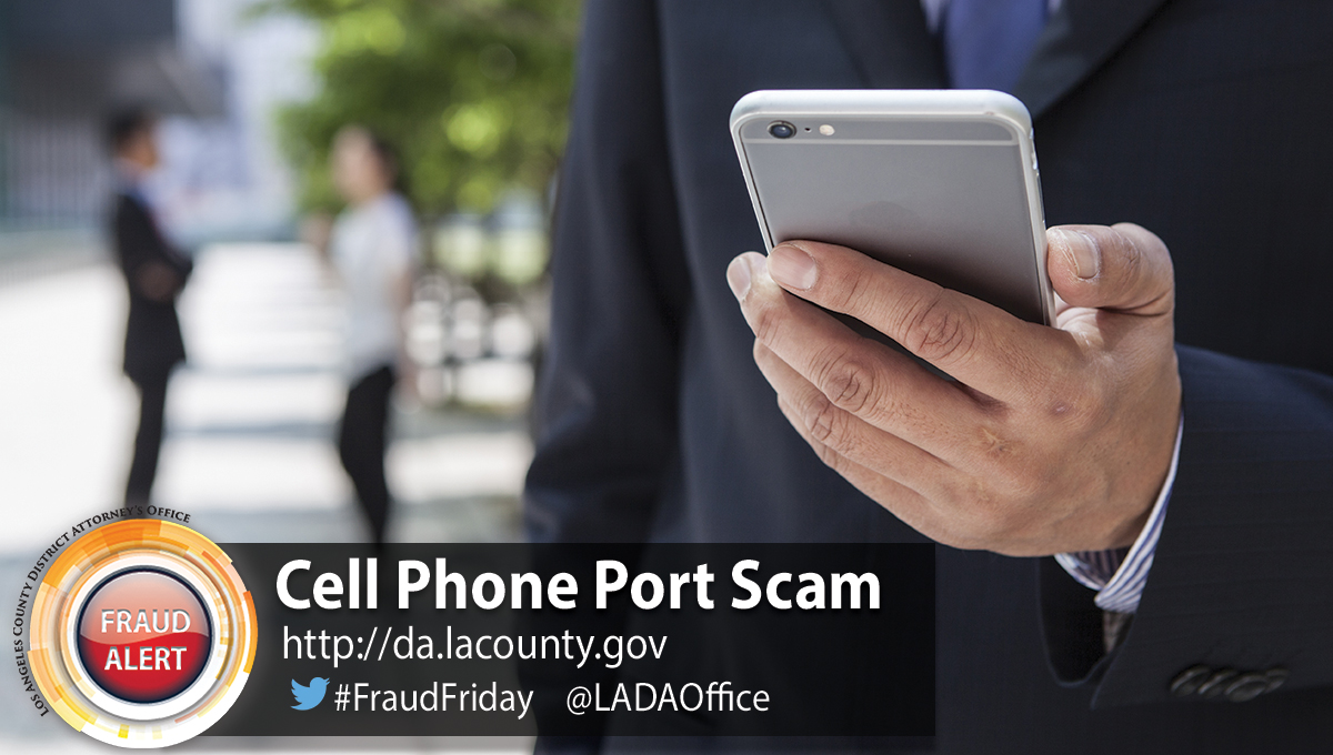 Image of Cell Phone Port Scam Graphic