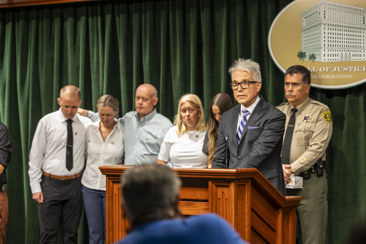 District Attorrney Gascón Announces Man Charged with Murder of Los Angeles County Sheriff’s Deputy Ryan Clinkunbroomer in Palmdale