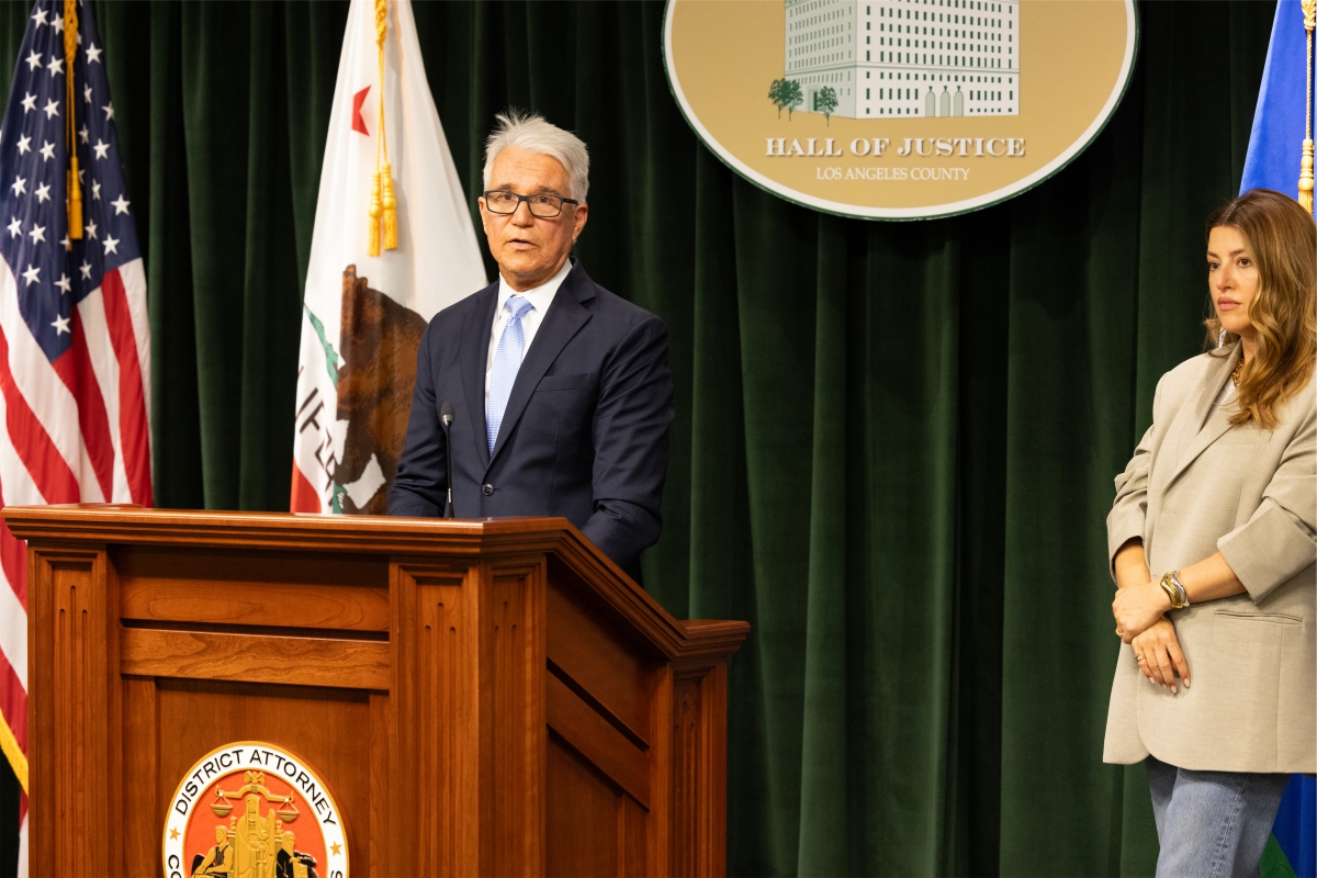 DA Gascon Announces Charges Against Man in West Hollywood