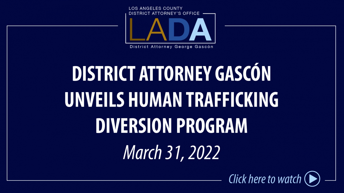 Link to human trafficking diversion news conference