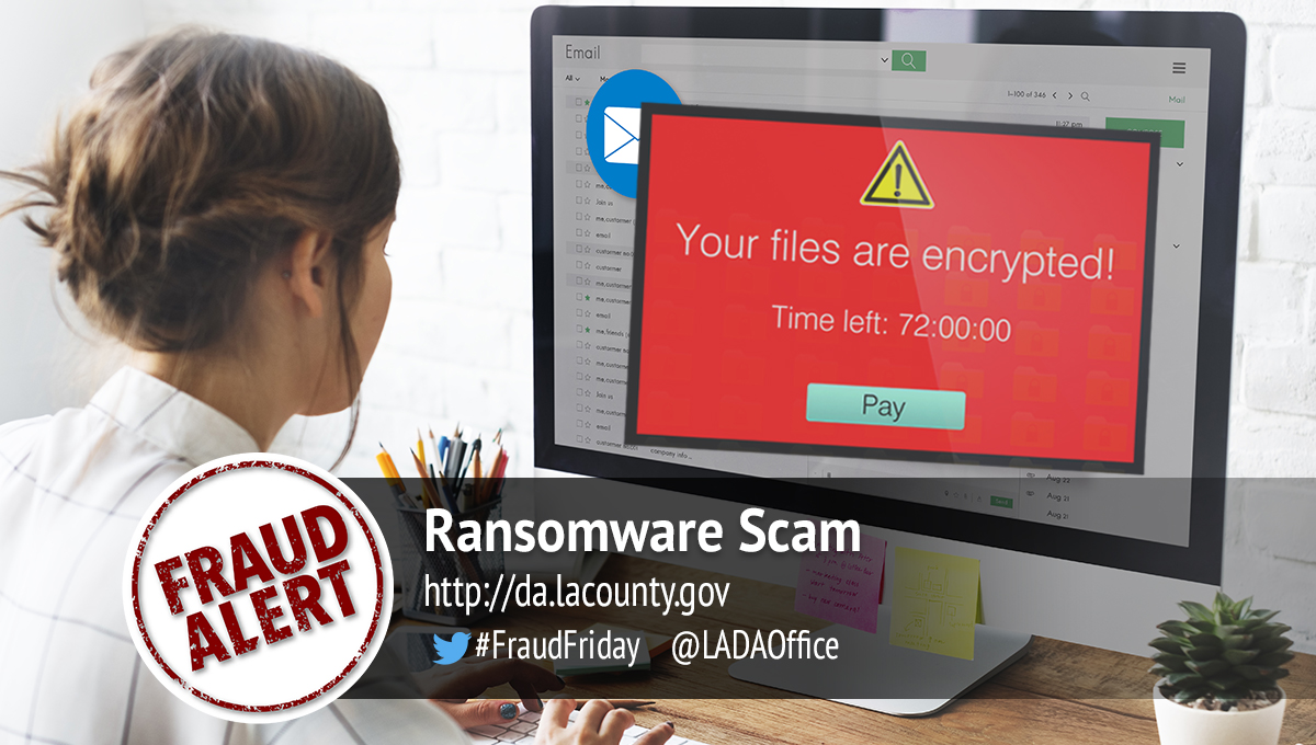 Ransomware Scam Graphic