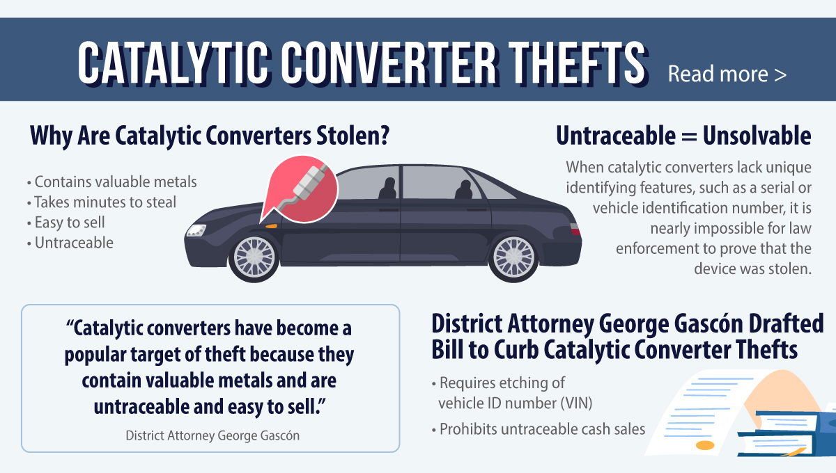 Link to catalytic converter theft legislation news release