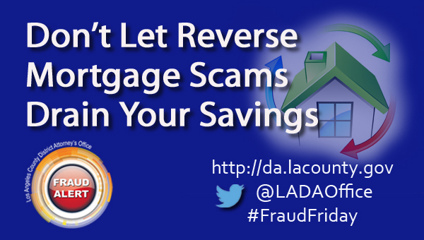 Graphic image Don't Let Reverse Mortgage Scams Drain Your Savings