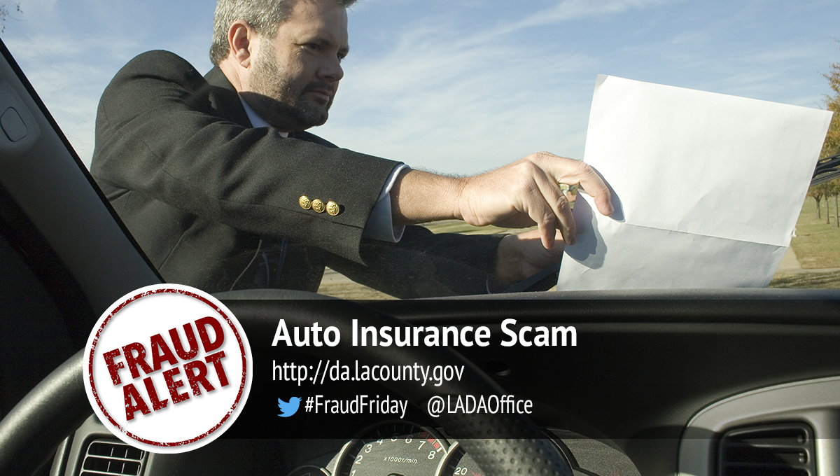 Auto Insurance Scam Image