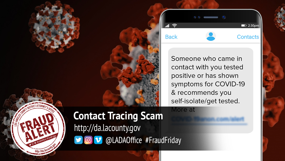 Contact Tracing Scam