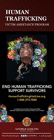 Cover of Human Trafficking Assistance pamphlet