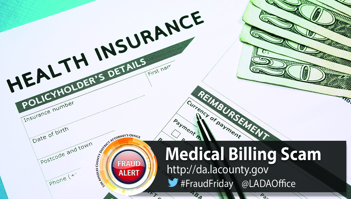 Medical Billing Scam graphic