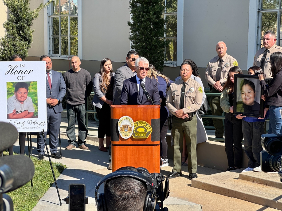 District Attorney Gascón Announces Sheriff’s Deputy Charged With Murder of 12-Year-Old Boy in Off-Duty Crash in South Gate