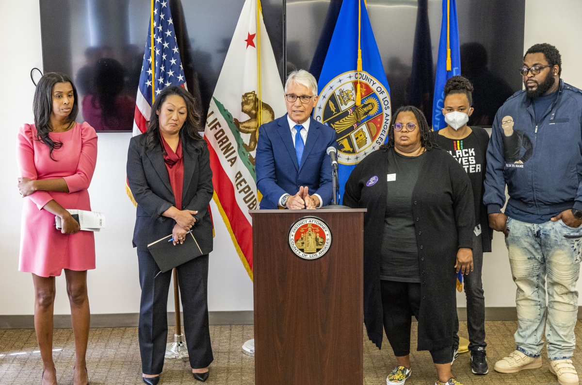 District Attorney Gascón Announces Two Torrance Police Officers Charged in Connection With Death of Christopher Deandre Mitchell