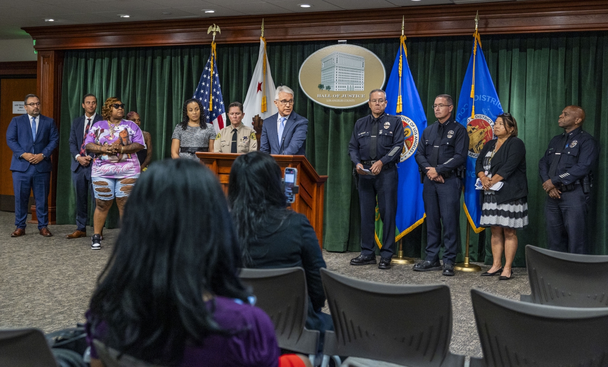 Seven Men Indicted in Fatal Shootings News Conference