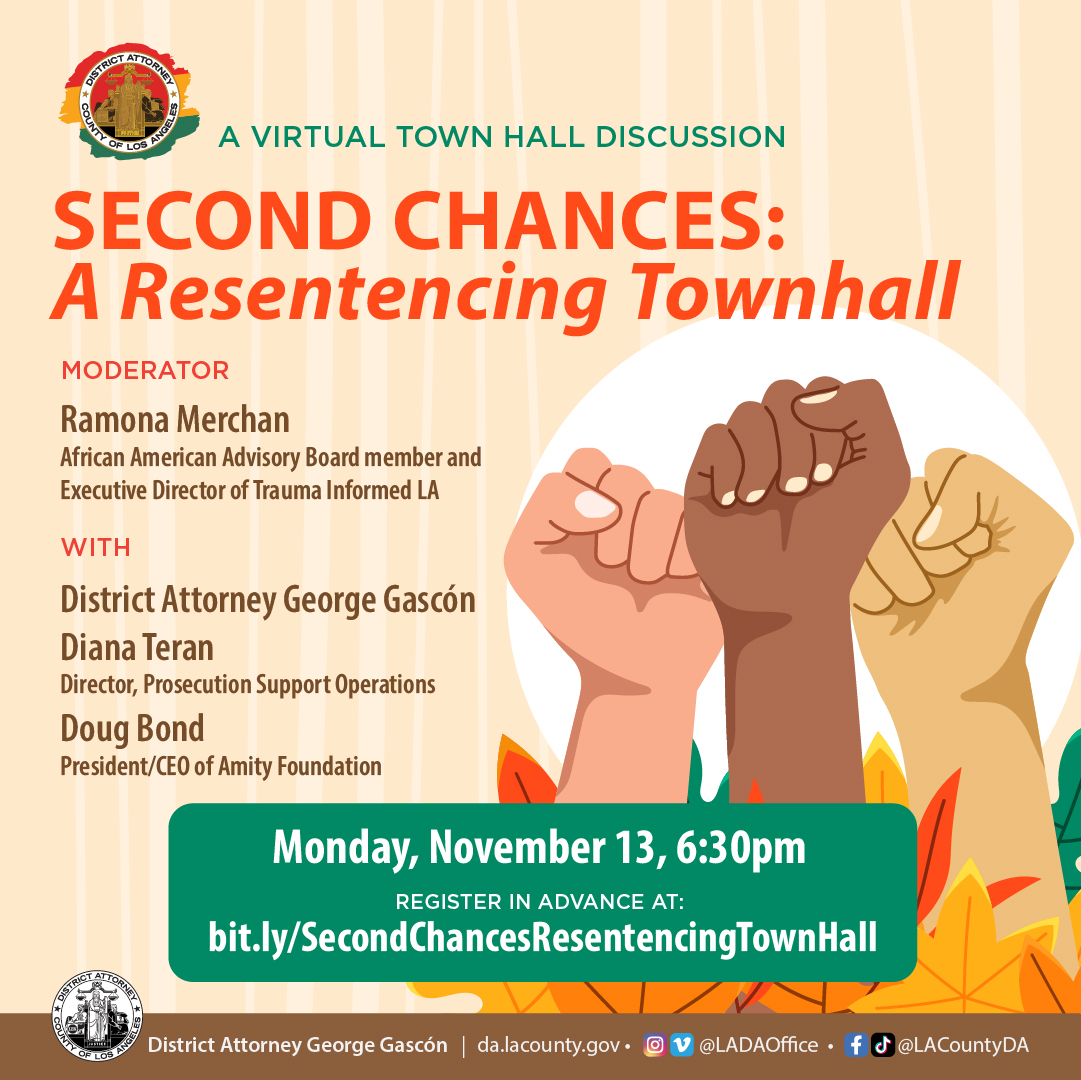 Second Chances: A Resentencing Townhall