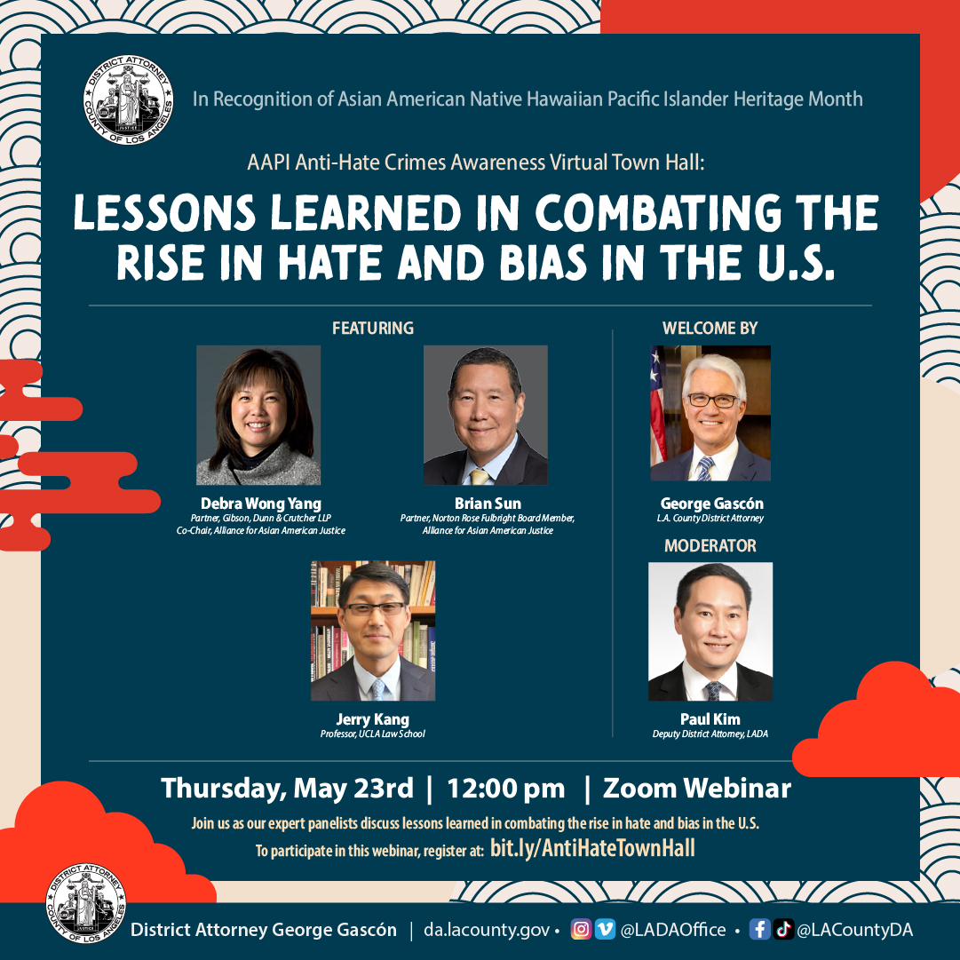 AAPI Anti-Hate Crimes Awareness Virtual Town Hall