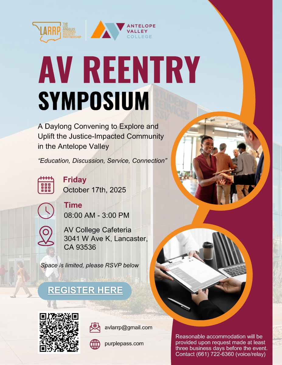 Antelope Valley Reentry Symposium