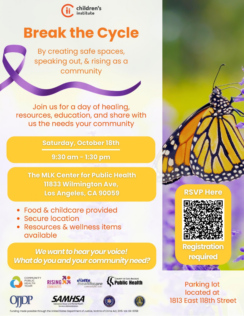 Break the Cycle - A Day of Healing 10.18.25