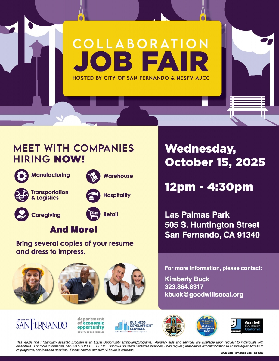 Collaboration Job Fair 101525