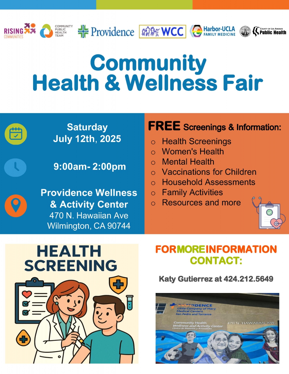 Community Health & Wellness Fair 071225
