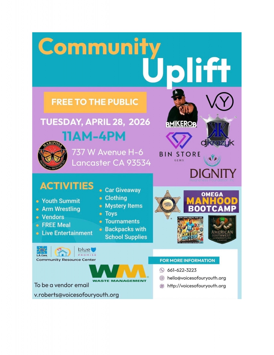 Community Uplift Resource Fair 042826