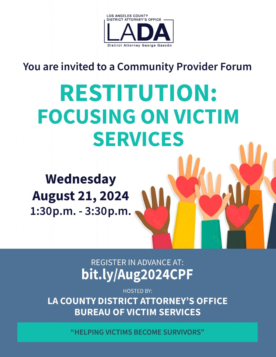 Community Provider Forum - August 2024