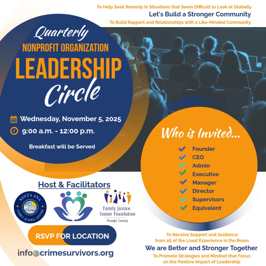 Quarterly Nonprofit Organization Leadership Circle 110525