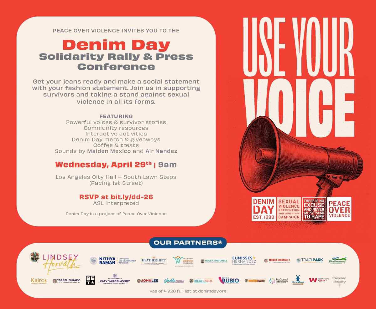 Denim Day Solidarity Rally & Press Conference 042926