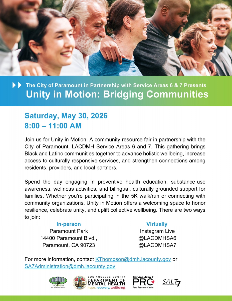 Community Resource Fair DMH 053026