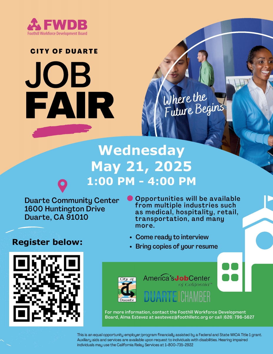 Duarte Job Fair 052125