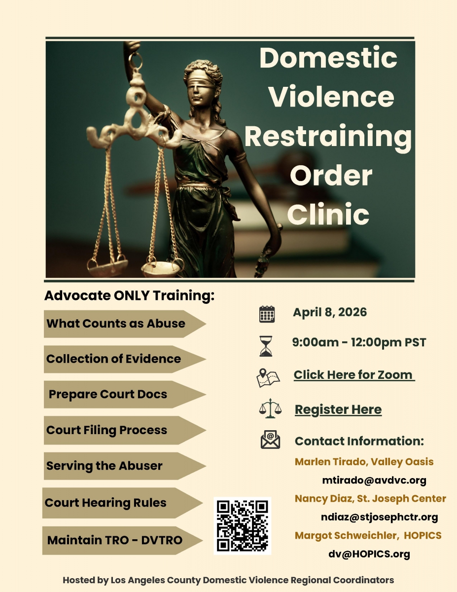 Domestic Violence Restraining Order Clinic 040826