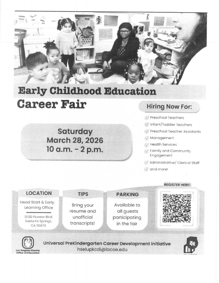 Early Childhood Education Career Fair 032826