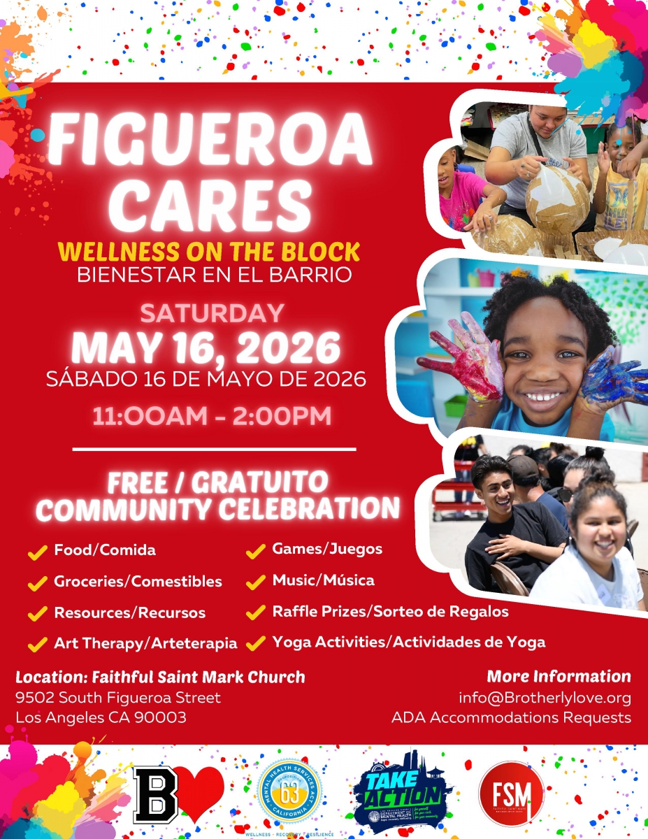 Figueroa Cares - Wellness on the Block 051626