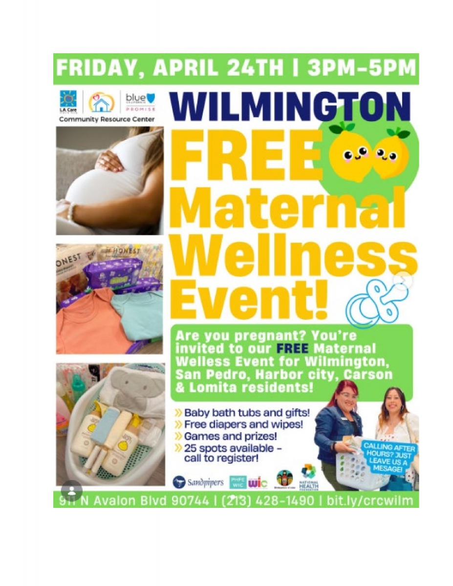 Wilmington FREE Maternal Wellness Event 042426