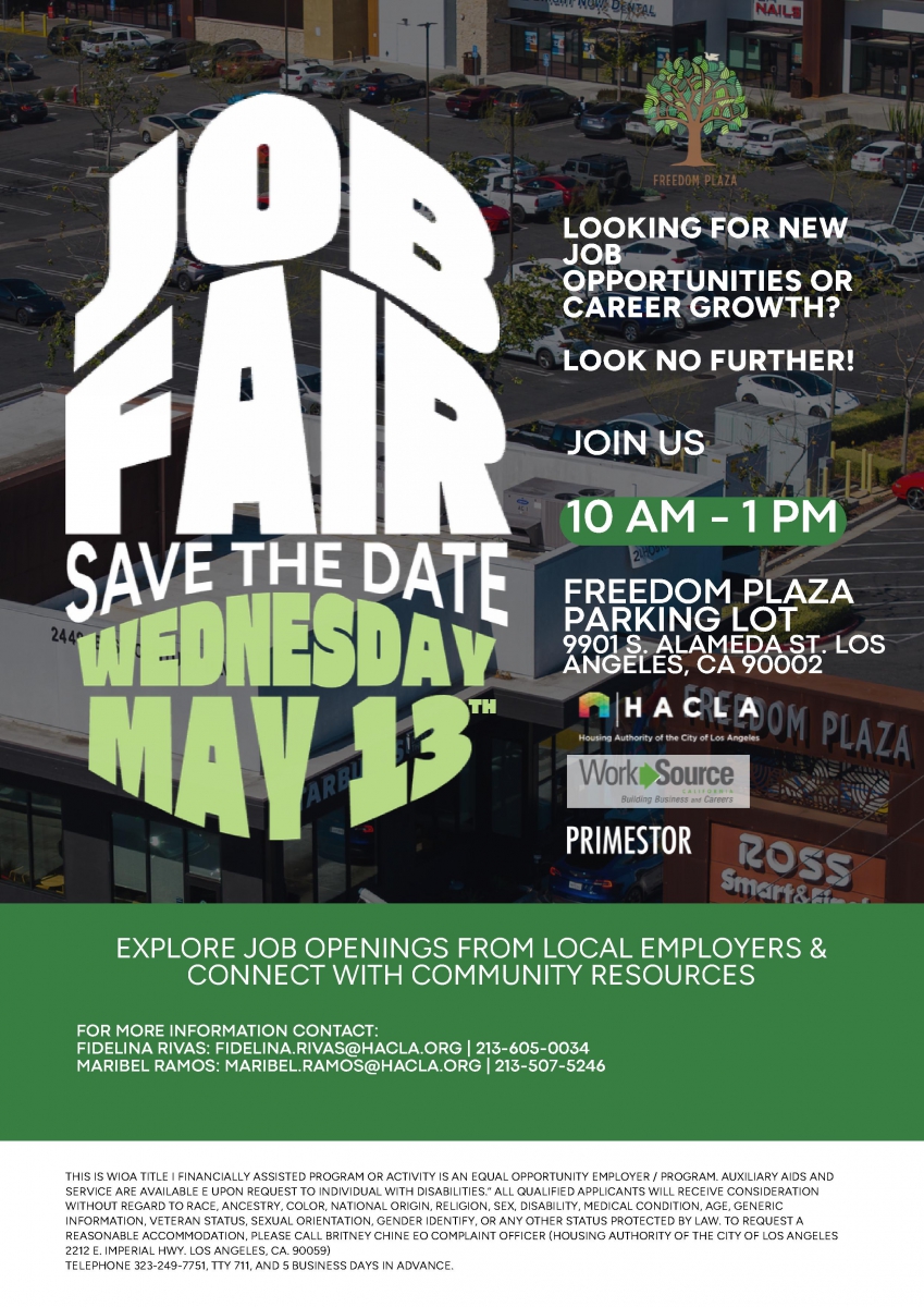 HACLA Job Fair 051326