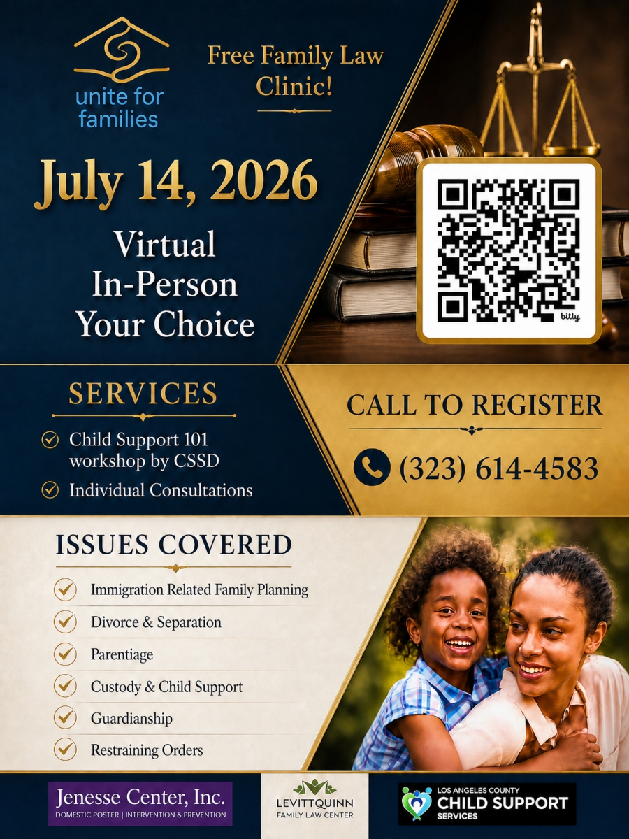 FREE Family Law Clinic 071426
