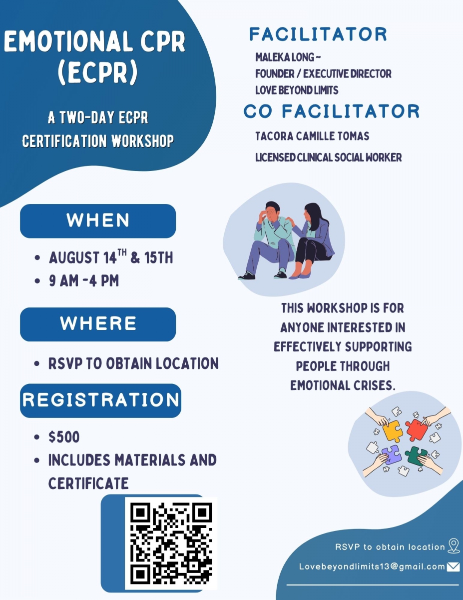 Emotional CPR Certification Workshop 081425