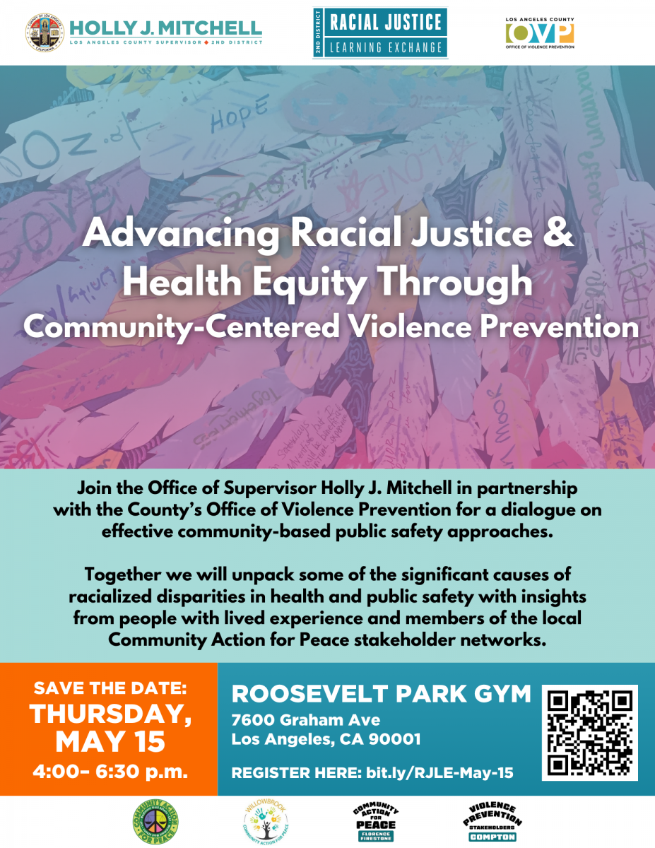 Dialogue: Effective Community Based Public Safety Approaches 05.15.25