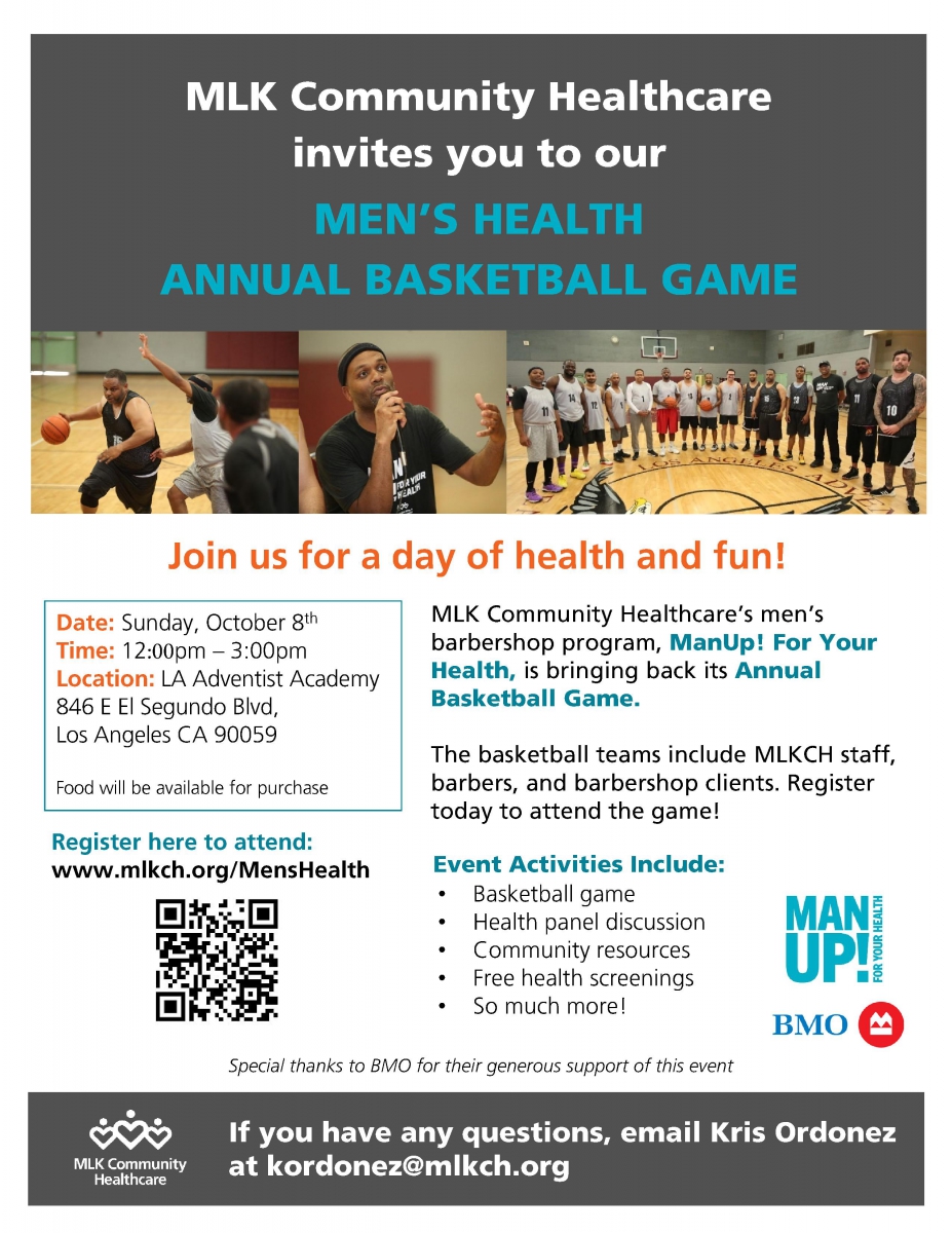 MLK Men's Health Annual Basketball Game