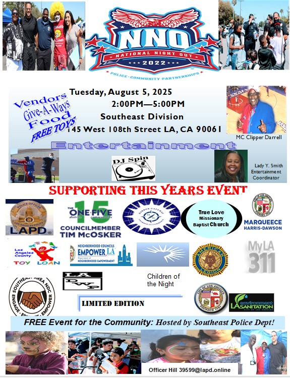 National Night Out - Southeast 08.05.25