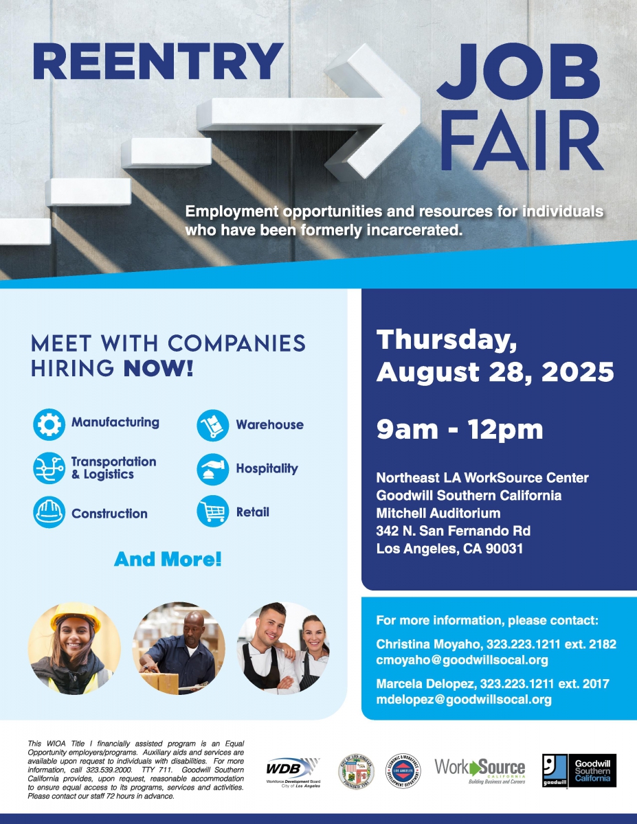 Reentry Job Fair 092825