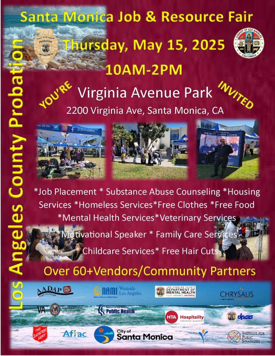Santa Monica Job & Resource Fair 051525