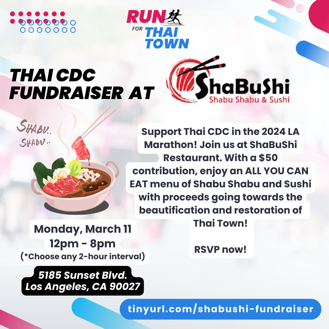 Run for Thai Town - Fundraiser