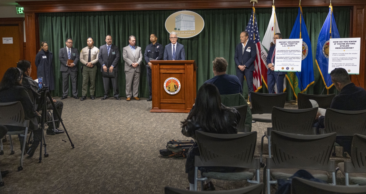 District Attorney Gascón Announces Nearly 200 Cases Filed to Combat Organized Retail Theft in Los Angeles County