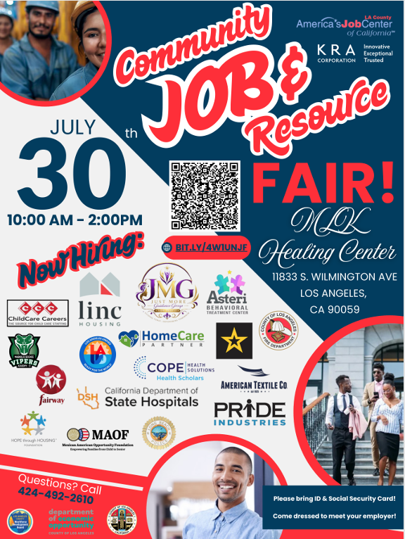 Community Job & Resource Fair 07.30.26