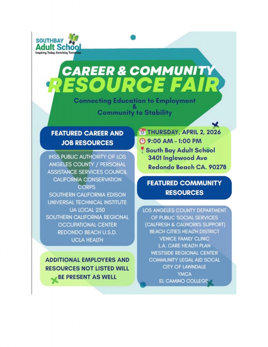 Career & Community Resource Fair 040226