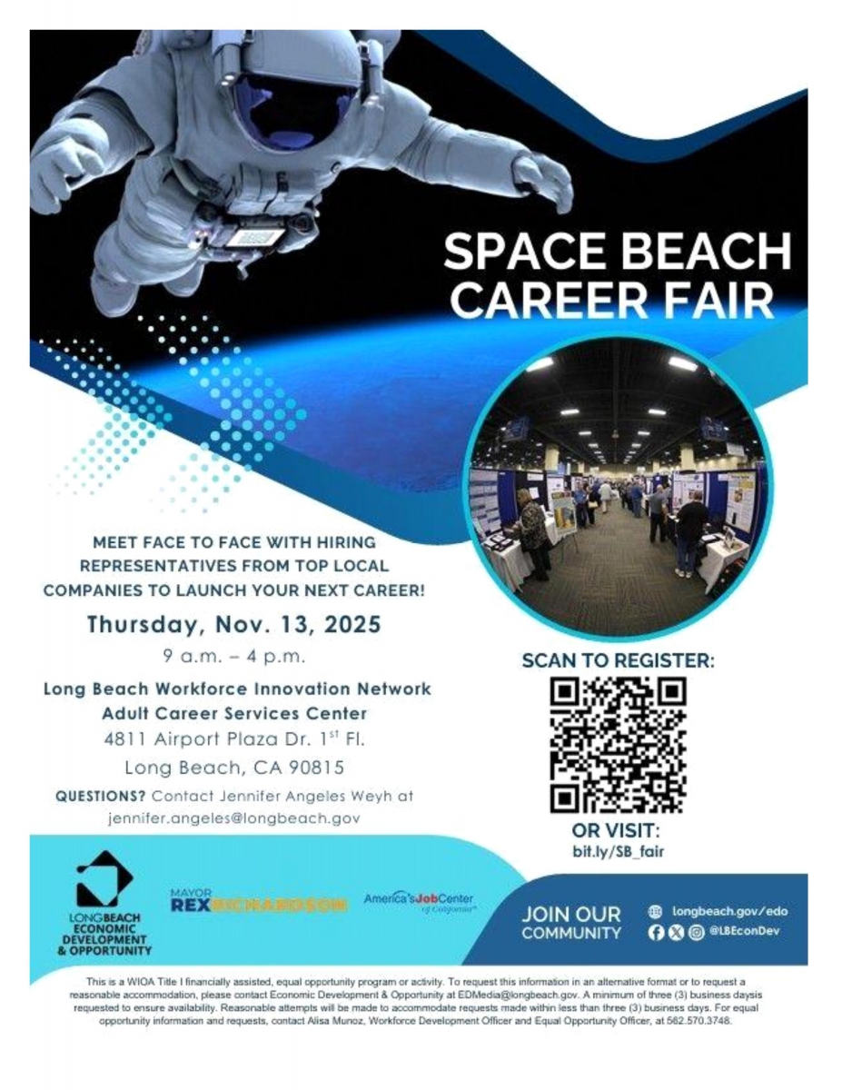 Space Beach Career Fair 111325