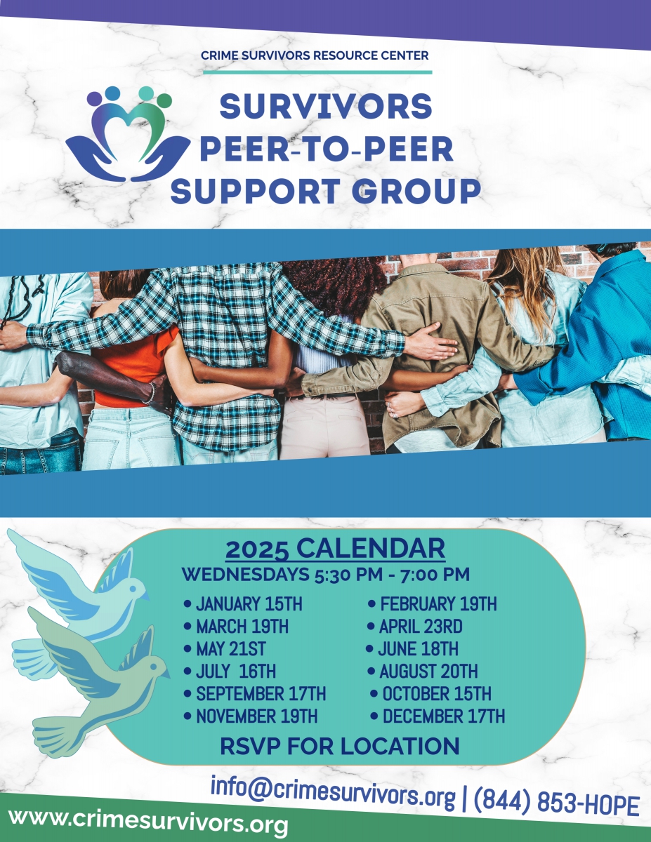 Survivors Peer-to-Peer Support Group - Multiple Days