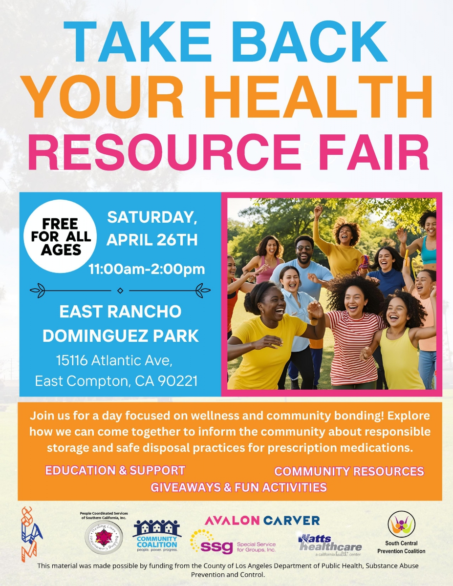Take Back Your Health Resource Fair