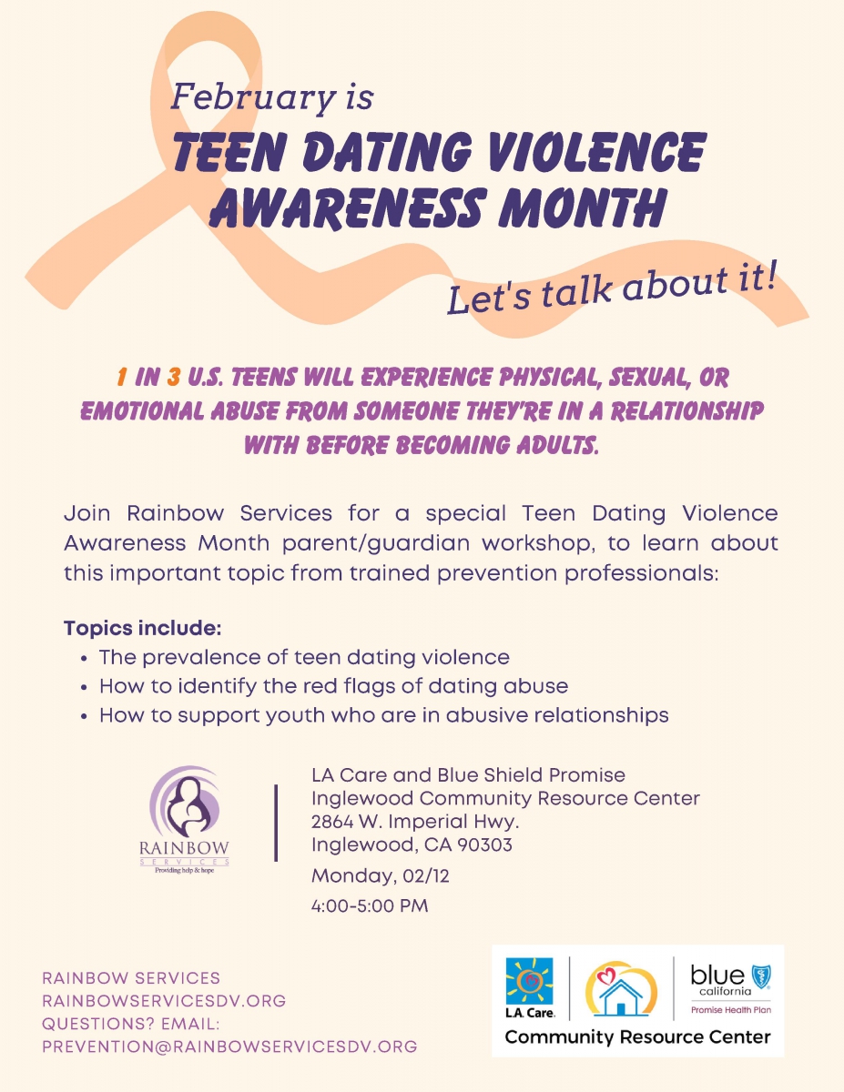 Teen Dating Violence - Let's Talk About It!
