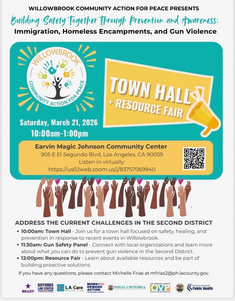 Town Hall & Resource Fair 032126
