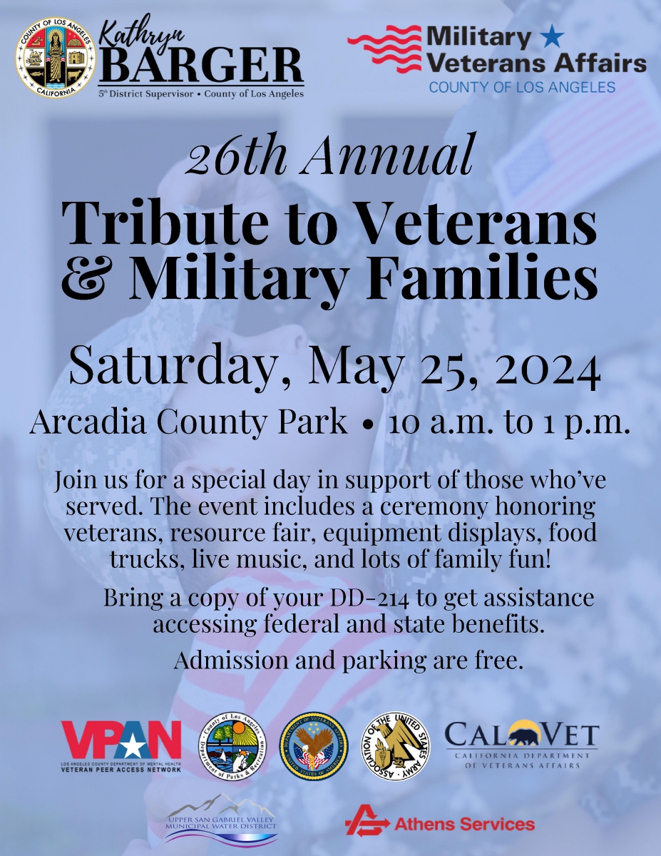 26th Annual Tribute to Veterans & Military Families