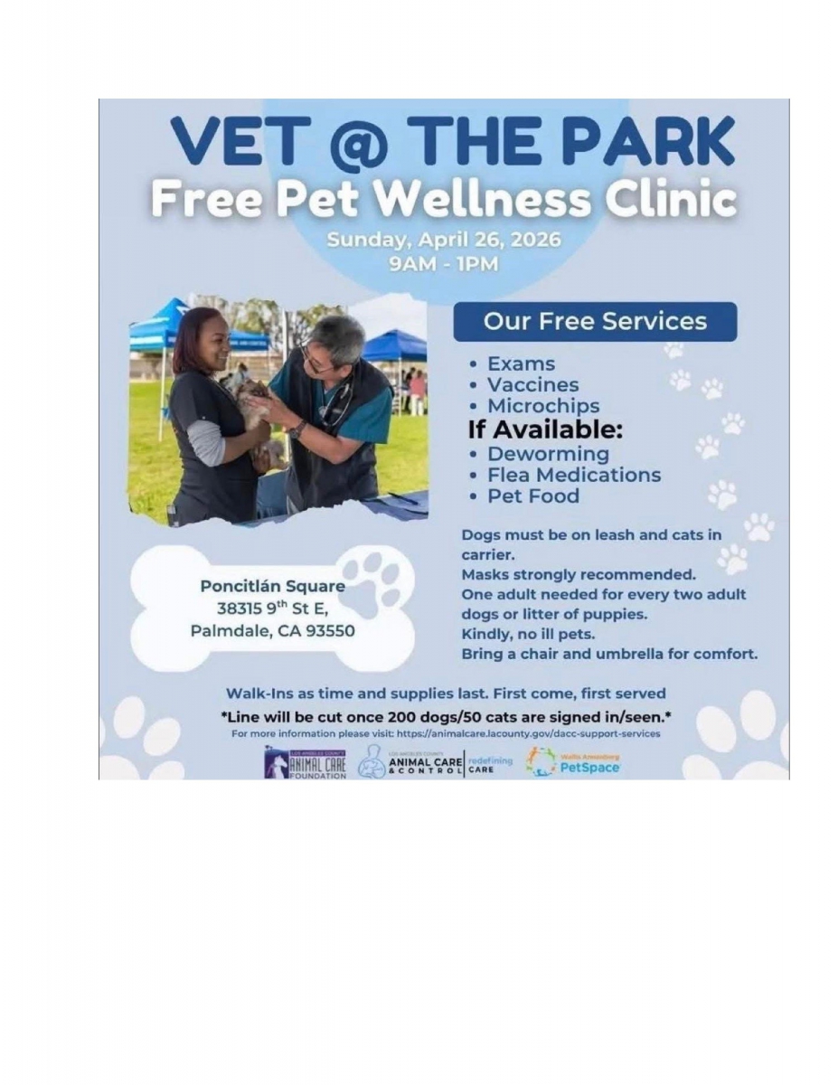 Vet @ the Park 042626