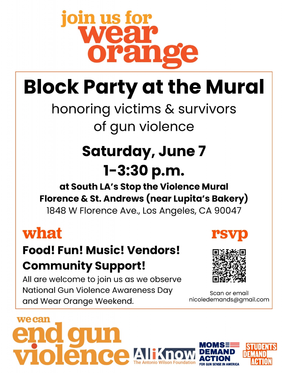 Wear Orange Block Party 060725